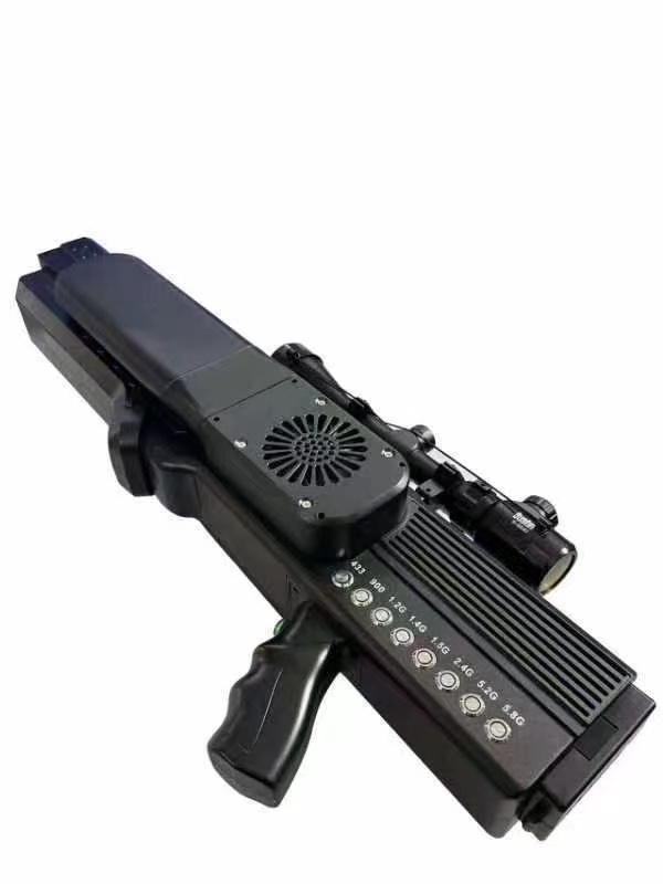  梁平手持便携式枪型低空防御反制八通道